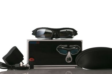 Spy Camera Digital Video Recorder Sunglasses Gadget w/ MicroSD Slot